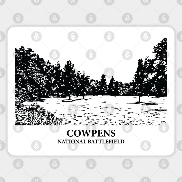Cowpens National Battlefield Magnet by Lakeric